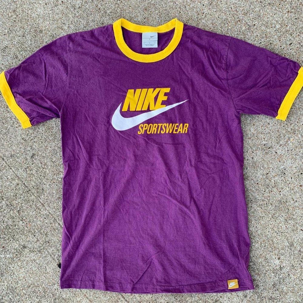 Nike Sportswear T Shirt Purple